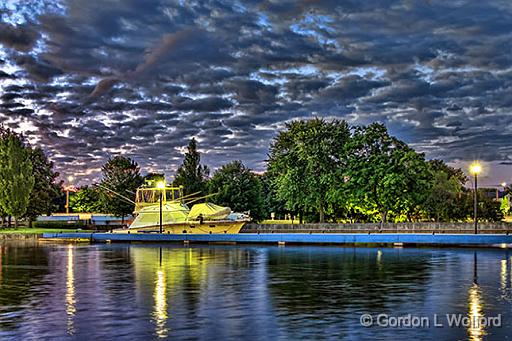 Canal Basin At Dawn_P1150226-8.jpg - Photographed along the Rideau Canal Waterway at Smiths Falls, Ontario, Canada.